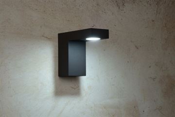 Lucide Texas væglampe 7W LED IP54 Antracit